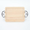 Wiltshire 9" x 12" Cutting Board - Maple (w/ Scalloped Handles)