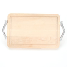 Wiltshire 10" x 16" Cutting Board - Maple (w/ Rope Handles)