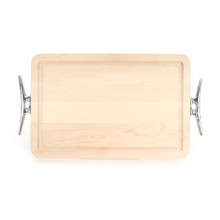Wiltshire 10" x 16" Cutting Board - Maple (w/ Cleat Handles)