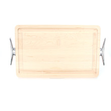 Wiltshire 15" x 24" Cutting Board - Maple (w/ Cleat Handles)