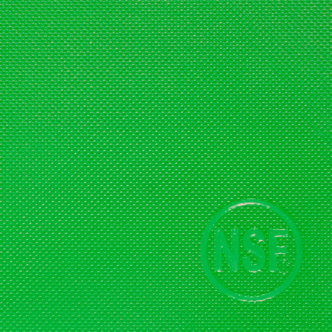 12 x 18 Green Plastic Cutting Board w/ Handle