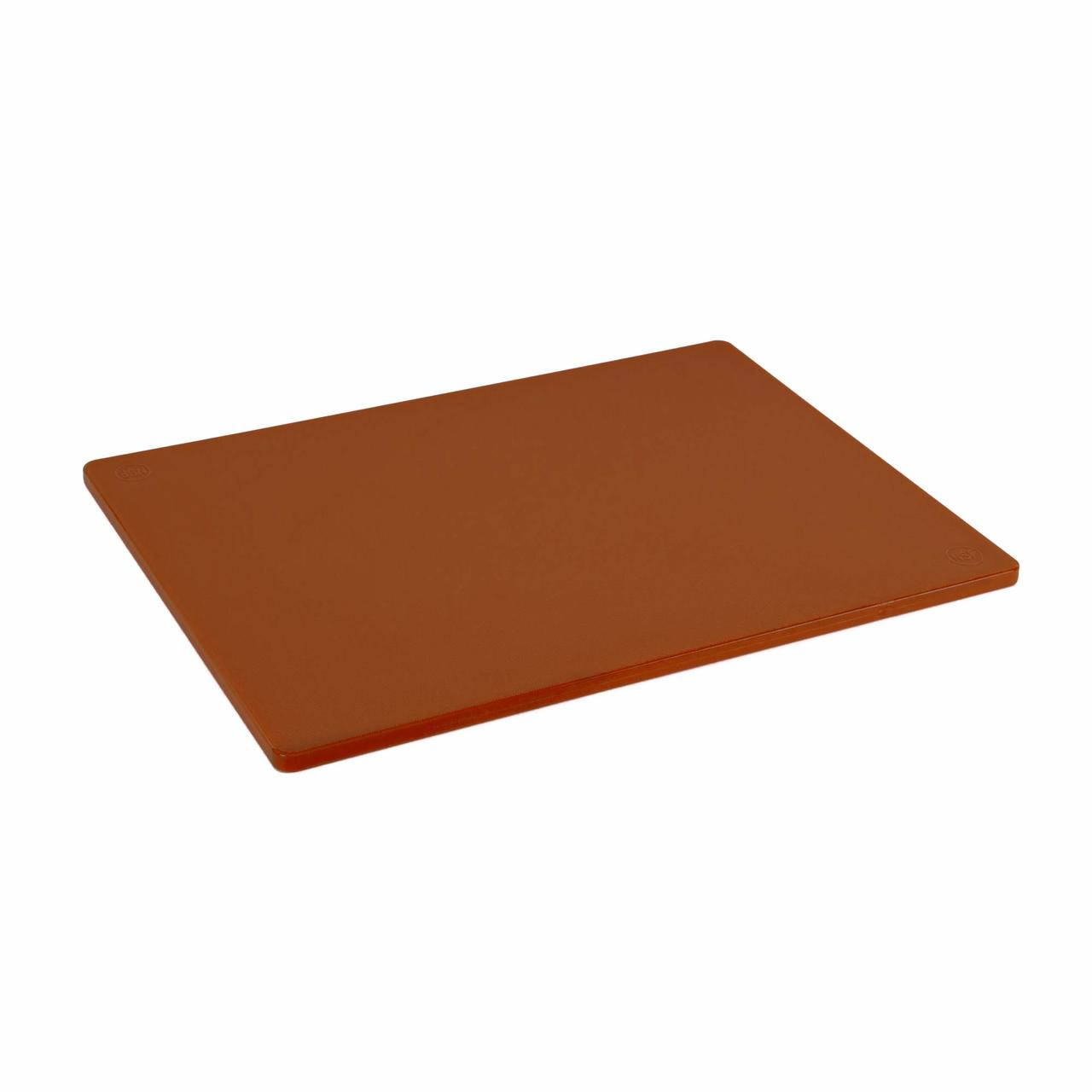 12 x 18 Economy Brown Poly Cutting Board - Cutting Board Company -  Commercial Quality Plastic and Richlite Custom Sized Cutting Boards