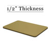 1/2 Thick Tan Custom Cutting Board