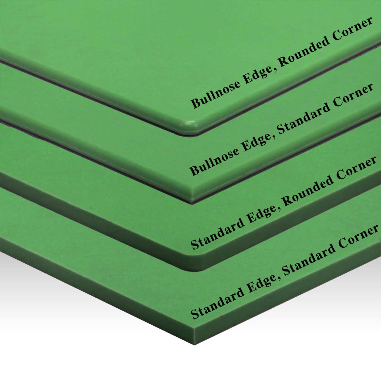 3/4 Thick Green Custom Cutting Board