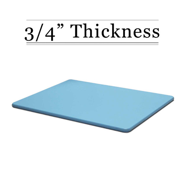 3/4 Thick Blue Custom Cutting Board