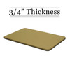 3/4 Thick Tan Custom Cutting Board