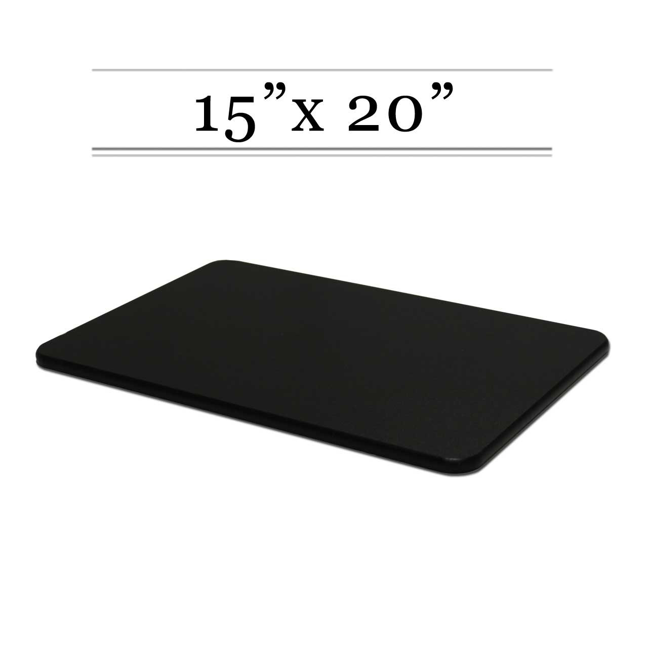 15 x 20 Black Cutting Board - Durable & Multi-Purpose - Cutting