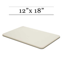 12 x 18 White Cutting Board