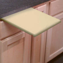 1/2 Inch Thick Tan Pull Out Under Counter Cutting Board
