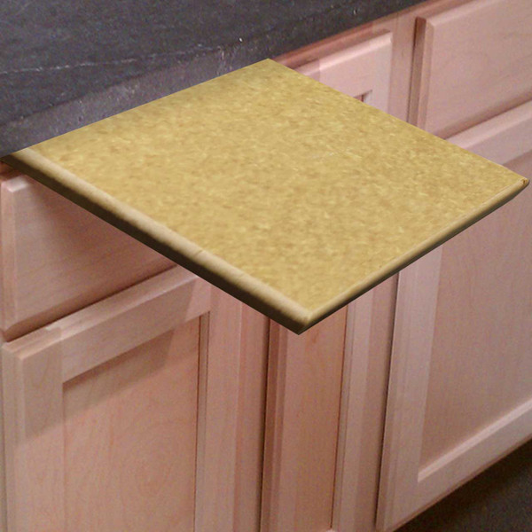 3/4 Inch Thick Richlite Pull Out Under Counter Cutting Board
