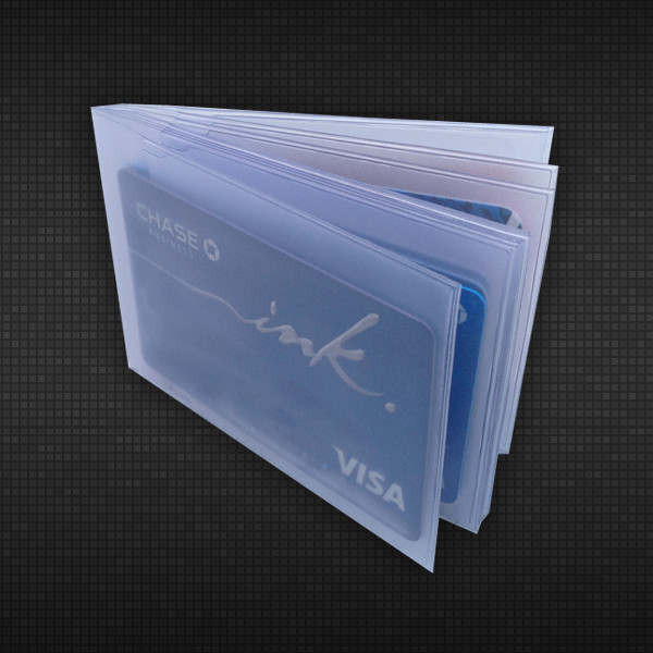 Presenting the highest quality wallet inserts for you Bifold. This insert holds 1-2 credit cards.