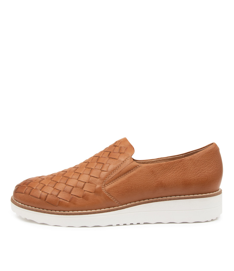 OSCAT Flats in Dark Tan Leather - Top End Shoes