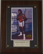 Muhammad Ali Color Photo Authentic Signature -9267.