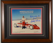 Bobby Unser Color Promotional Ad Authentic Signature -213903.