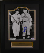 Bob Feller Black and White Photgraph Authentic Signature 213326.