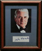 John Forsythe Color Photograph Authentic Signature 240000