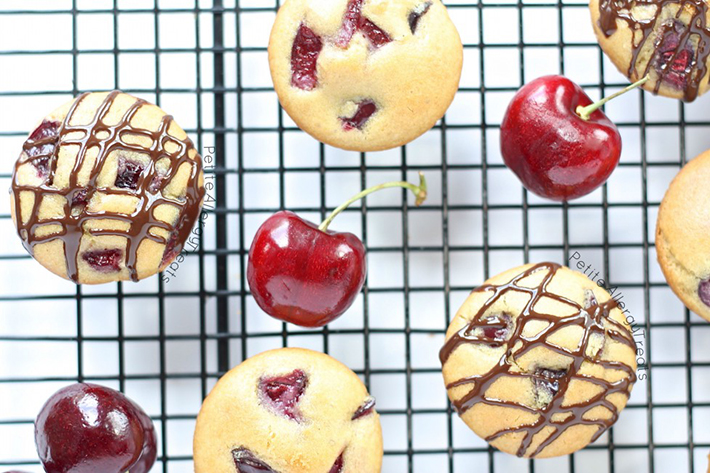 Gluten-Free Chocolate Cherry Muffins