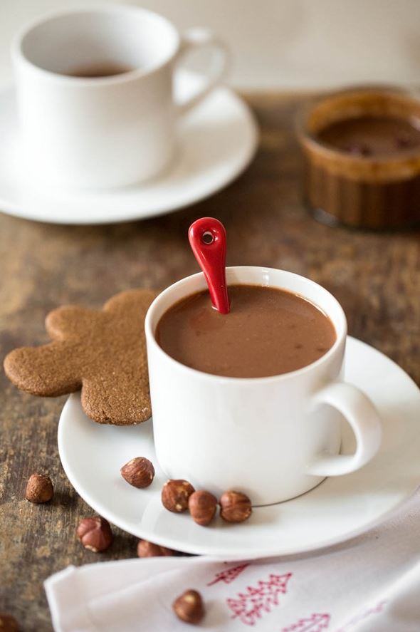 Vegan Nutella Hot Chocolate