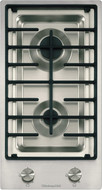 KitchenAid Domino Design 2 Zone KHDD 3030 Gas Hob - Stainless Steel - GRADED