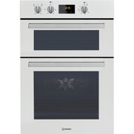 Indesit Aria IDD 6340 WH Electric Double Oven - White - GRADED 