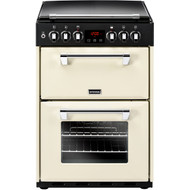 Stoves Richmond 600DF Dual Fuel Cooker - Cream - A/A Rated - GRADED