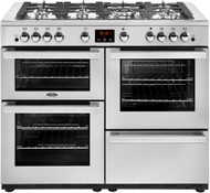 Belling Cookcentre 110G 110cm Gas Range Cooker Professional - Stainless Steel - GRADED