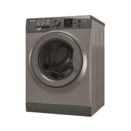Hotpoint NSWM863CGG 8kg 1600rpm Freestanding Washing Machine - Graphite - GRADED