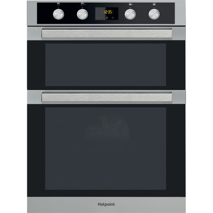 Hotpoint DXD7 841 J C IX Built In Double Electric Oven - Stainless Steel - GRADED