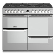 Stoves Sterling S1000DF 100cm Dual Fuel Range Cooker - Stainless Steel - A/A/A Rated - BRAND NEW