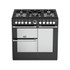 Stoves Sterling S900DF 90cm Dual Fuel Range Cooker - Black - A/A/A Rated - GRADED