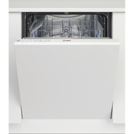 Indesit Ecotime DIE 2B19 UK Integrated Dishwasher - White - GRADED