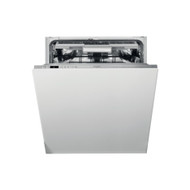 Whirlpool WIO3O33PLESUK Fully Integrated Standard Dishwasher - Stainless Steel Effect - GRADED
