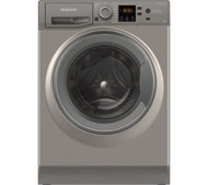  HOTPOINT NSWM 1043C GG UK N 10 kg 1400 Spin Washing Machine - Graphite - GRADED