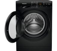 HOTPOINT NSWM 1044C BS UK N 10kg 1400 Spin Washing Machine - Black - GRADED