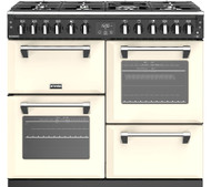 Stoves Richmond S1000DF 100cm Dual Fuel Range Cooker - Cream - A/A/A Rated - GRADED