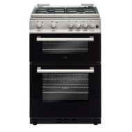 New World Dual Fuel Cooker DF600MD Silver - GRADED

