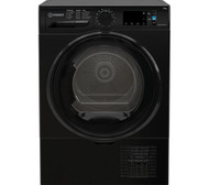 Indesit I3D81SUK 8KG Condenser Tumble Dryer -Black - GRADED