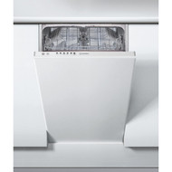  Indesit DSIE2B10UK Fully Integrated Slimline Dishwasher - White Control Panel with Fixed Door Fixing Kit - A+ Rated - BRAND NEW