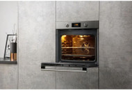 Hotpoint Class 2 SA2 844 HIX Electric Single Oven - A+ Rated - Stainless Steel - GRADED