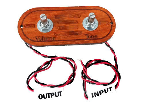 Premium Volume and Tone Pickup Harness for Cigar Box Guitars