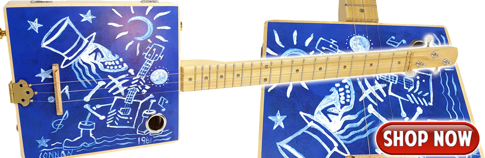 Cigar Box Guitars, Kits, Parts & More | C. B. Gitty Crafter Supply