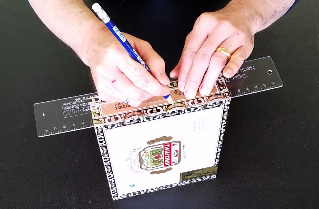 Cigar Box Guitar Neck Notching Template save time and increase