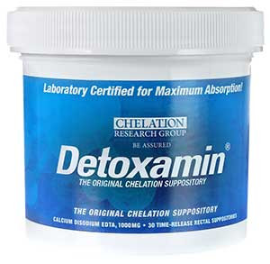 Detoxamin Calcium-Disodium EDTA Time-Release Suppositories