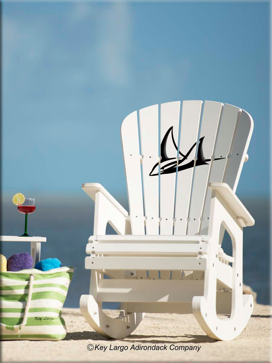 Leopard Ray Rocking Chair - JM Design - Key Largo Adirondack Company
