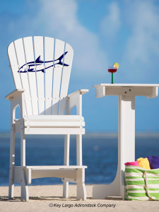 Outdoor Patio Lifeguard Chair - Bonefish - JM Design