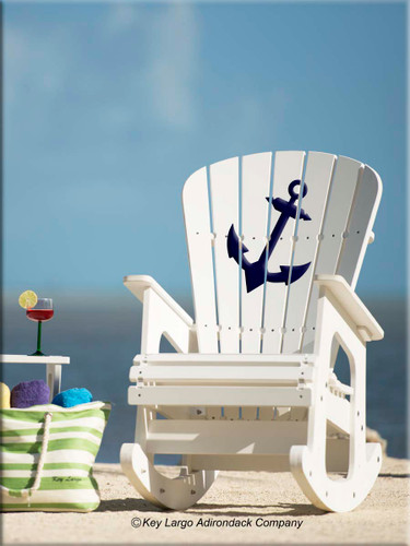 Boat Anchor Outdoor Patio Rocking Chair