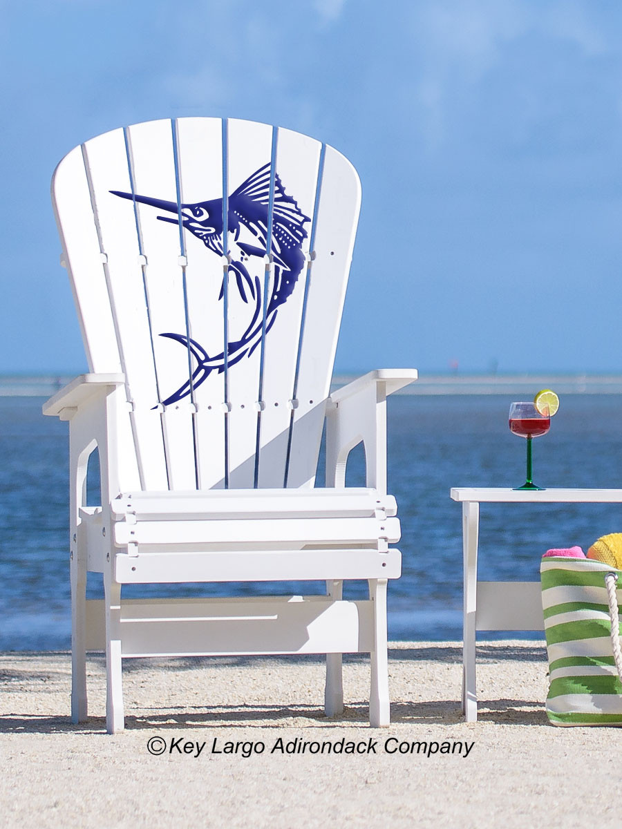 High Top Patio Chair Sailfish Key Largo Adirondack Company