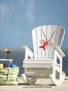 Florida Lobster Rocking Chair