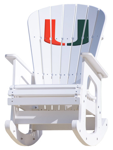 University of Miami Rocking Chair