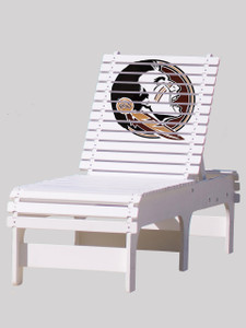 Outdoor Patio Chaise Lounge - Florida State University Seminoles